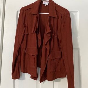 Vici Dolls Skylar+Madison red/brown cardigan